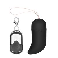 Wireless Vibrating G-Spot Egg - Medium - Black - thumbnail