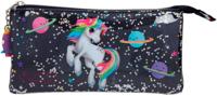 Ylvi & the Minimoomis etui Space 21 x 11 cm polyester zwart
