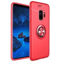 Samsung Galaxy S9 Magnetische Ringhouder Hoes - Rood - thumbnail