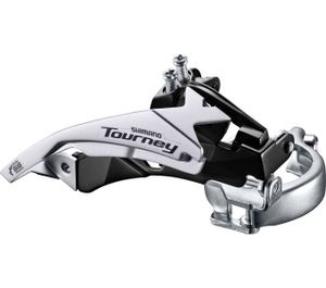 Shimano Voorderailleur 3 x 6/7-speed Tourney FD-TY510 top swing/dual pull lage klem 42T (66-69°)