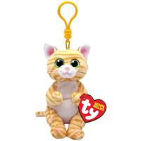 TY Beanie Babies Bellies Clip Knuffel Kat Mango 10 cm