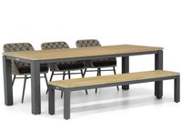 Lifestyle Crossway/Veneto 230 cm dining tuinset 5-delig