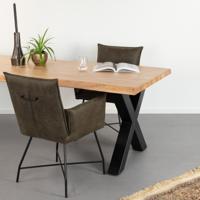 Sohome Boomstam Eettafel Rosalie Acacia - Hout - thumbnail