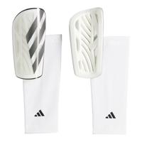 adidas Uniseks-Volwassen TIRO SHINGUARD LEAGUE, White/Black/Silver Metallic, L