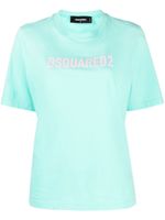 DSQUARED2 t-shirt en coton à logo imprimé - Vert