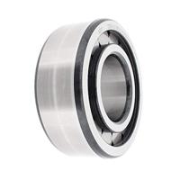 INA SL192312 cilindrisch rollager, enkele rij, afneembare binnenring, semi-solide, geflensde, normale uitgang, open uiteinde, metrisch, 60 mm ID, 130 mm OD, 46 mm breedte, 3400 tpm maximale