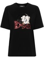 DSQUARED2 x Betty Boop t-shirt - Noir