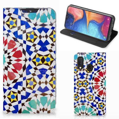 Samsung Galaxy A20e Standcase Mozaïek