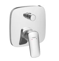 Hansgrohe Logis inbouw badmengkraan met zekerheidscombinatie chroom - thumbnail