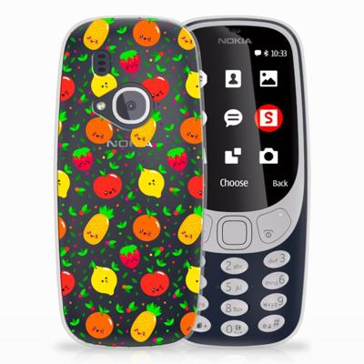 Nokia 3310 (2017) Siliconen Case Fruits
