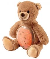 Luna projector beer 25 x 27 x 19 cm pluche bruin