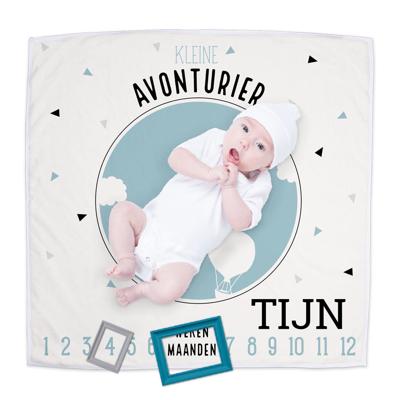 Babydeken bedrukken - Mijn mijlpalen