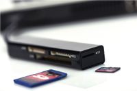 ednet ednet. Externe geheugenkaartlezer USB 2.0 Zwart - thumbnail