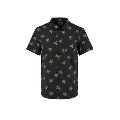 America Today regular fit overhemd Iver van biologisch katoen washed black America Today regular fit overhemd Iver van biologisch katoen washed black