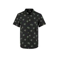 America Today regular fit overhemd Iver van biologisch katoen washed black