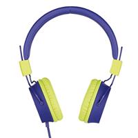 Thomson Hoofdtelefoon voor kinderen HED8100B, over-ear, AV. kabel, beperkte vlucht, blauw