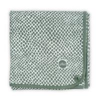 Jollein jersey baby wiegdeken 75x100cm Snake ash green