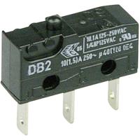 ZF DB2C-B1AA Microschakelaar DB2C-B1AA 250 V/AC 10 A 1x aan/(aan) Moment 1 stuk(s)