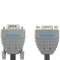 Bandridge 2m VGA 15p D-Sub Mannelijk naar 15p D-Sub Vrouwelijke Monitor Verlengkabel