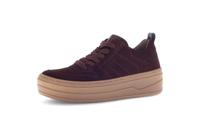 Gabor Low-Top sneakers voor dames, lage schoenen, beste pasvorm, Mulberry 15, 43 EU