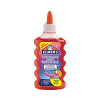 Kinderlijm Elmer&apos;s glitter 177ml rood - thumbnail