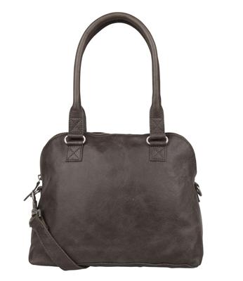 Cowboysbag Schoudertas/Handtas Carfin Storm Grey