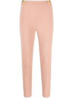 Elisabetta Franchi pantalon skinny à taille haute - Rose - thumbnail