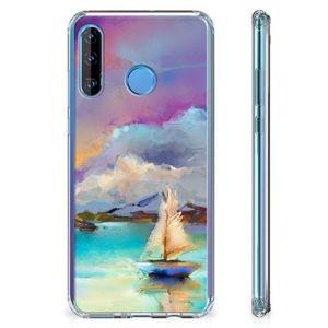 Back Cover Huawei P30 Lite Boat