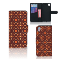Sony Xperia X Telefoon Hoesje Batik Brown