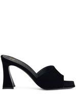 Giuseppe Zanotti mules Solhene 85 mm en cuir - Noir - thumbnail