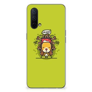 OnePlus Nord CE 5G Telefoonhoesje met Naam Doggy Biscuit