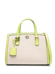 Michael Michael Kors sac cabas Chantal en toile - Vert