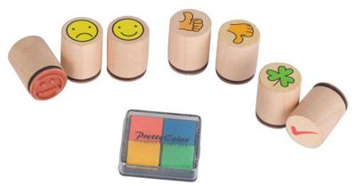 Goki stempelset 8-delig Goki stempelset 8-delig