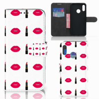 Huawei P Smart 2019 Telefoon Hoesje Lipstick Kiss