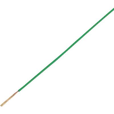 TRU COMPONENTS 1565623 Voertuigsnoer FLRY-B 1 x 1 mm² Groen 50 m