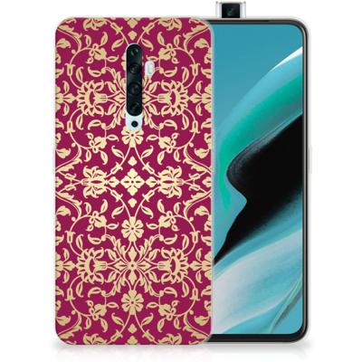 Siliconen Hoesje OPPO Reno2 Z Barok Pink Siliconen Hoesje OPPO Reno2 Z Barok Pink