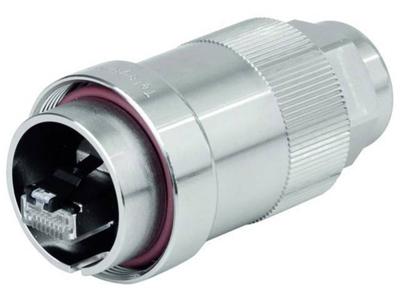 Telegärtner 100007387 TOC stekkerset IP68 Stekker, recht Metaal 1 stuk(s)