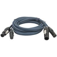 DAP FP-14 hybride kabel PowerCON True1 - 5p XLR 15 meter - thumbnail