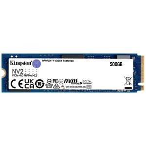 Kingston NV2 500 GB NVMe/PCIe M.2 SSD 2280 harde schijf PCIe NVMe 4.0 x4 Retail SNV2S/500G