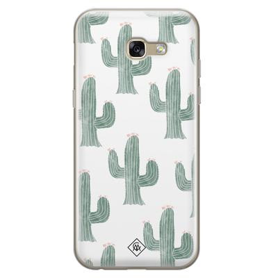 Samsung Galaxy A5 2017 siliconen telefoonhoesje - Cactus print Samsung Galaxy A5 2017 siliconen telefoonhoesje - Cactus print