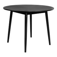 "by fonQ basic Finn Eettafel - Ø 120 cm - Zwart "