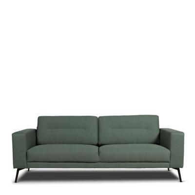 3 zitsbank Blizzard | Metaal Stof  | Groen