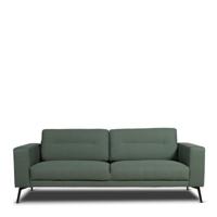 3 zitsbank Blizzard | Metaal Stof  | Groen