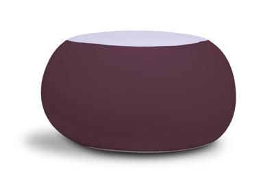 Terapy Ollie zitzak - Aubergine + Lila | 65cm x 65cm x 65cm