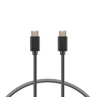 1 m lange kabel, USB-C en USB-C-stekker, zwart