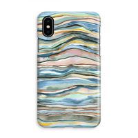 Watercolor Agate: iPhone X Volledig Geprint Hoesje