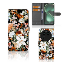 Hoesje voor OPPO Find X6 Dark Flowers - thumbnail