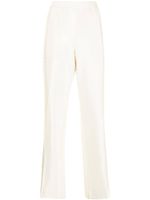 GOODIOUS pantalon droit à fentes - Blanc