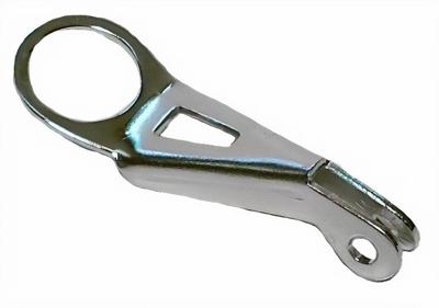 Simson koplamphouder 25,5 x 1000 mm staal zilver Simson koplamphouder 25,5 x 1000 mm staal zilver