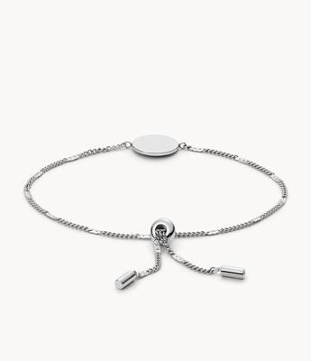 Fossil JF03168040 armband Zilver Roestvrijstaal